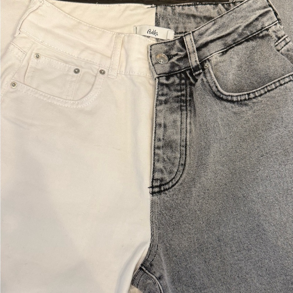 Adika Color Block High Rise Jean - Picture 3 of 6